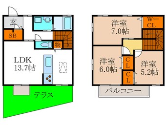 間取図 グランモア