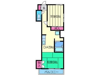 間取図 多田マンション