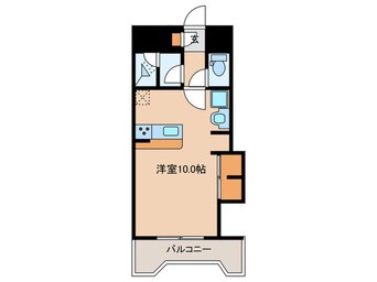 間取図 ローズコーポ天満東