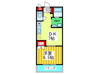 間取図 ア－バンドエル野江