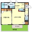ドゥ・リュエルBの間取図