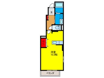 間取図 カルムエイト
