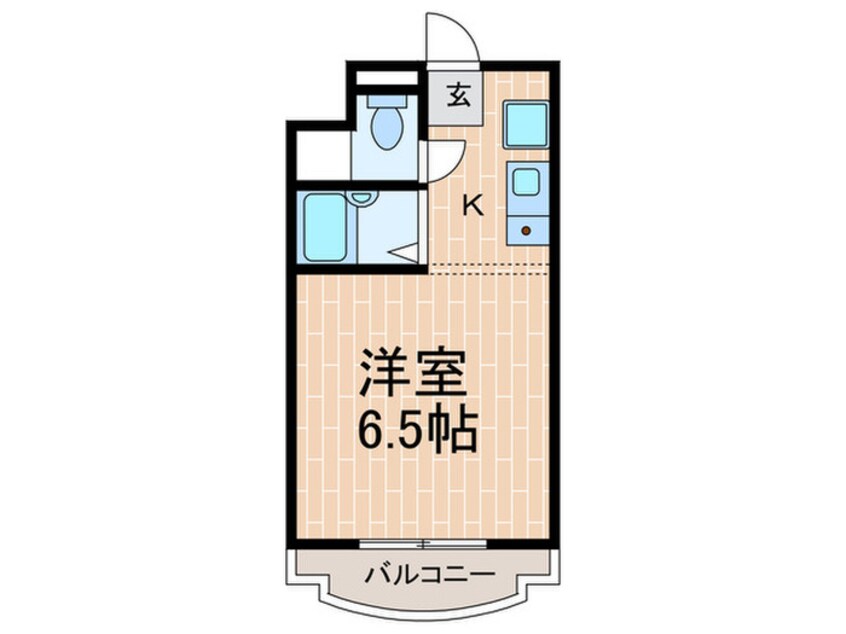 間取図 ハイツオリエント