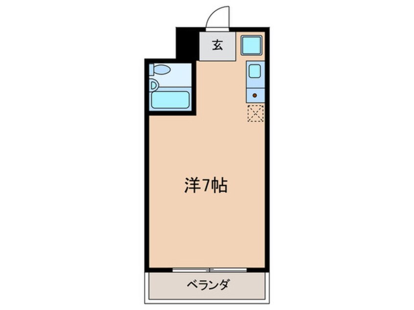 間取図 ハイツオリエント