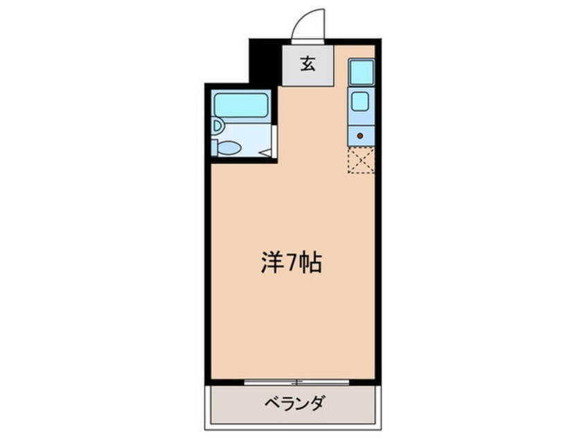 間取図 ハイツオリエント