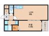 H-maison塚本Ⅱ 1LDKの間取り