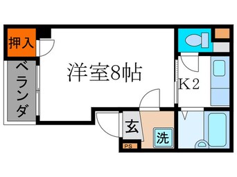 間取図 コスモハイツ出町