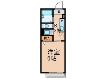 間取図 サムハイツ六甲