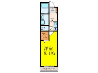 間取図 リアコート江坂