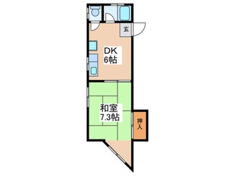 間取図 喜連マンション