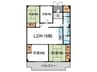 高塚苑 4LDKの間取り