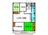 高塚苑 4LDKの間取り
