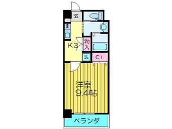 間取図 カリ－ノカサメント東中振