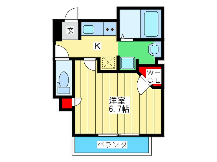 間取り図 ＳＯＡＲ城東蒲生