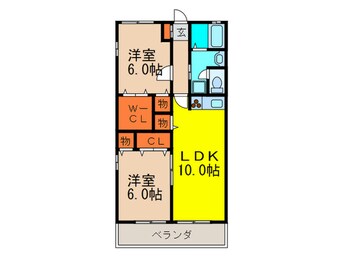 間取図 ステップハイツＡ棟