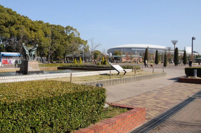 長居公園(公園)まで1500m クロ－バ－メゾン公園南PARTⅡ