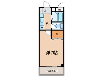 間取図 パ－ルエッグクノキ