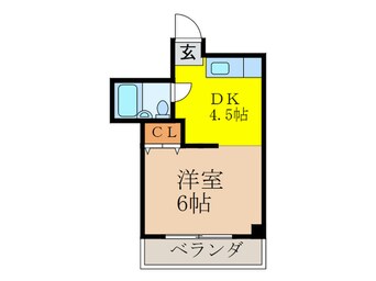 間取図 スタジオ108茨木