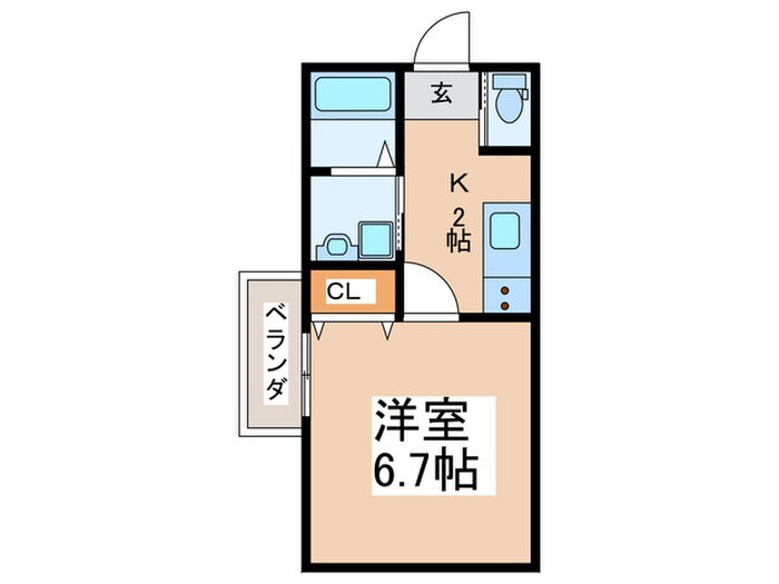 間取り図 L.fino岸里WEST