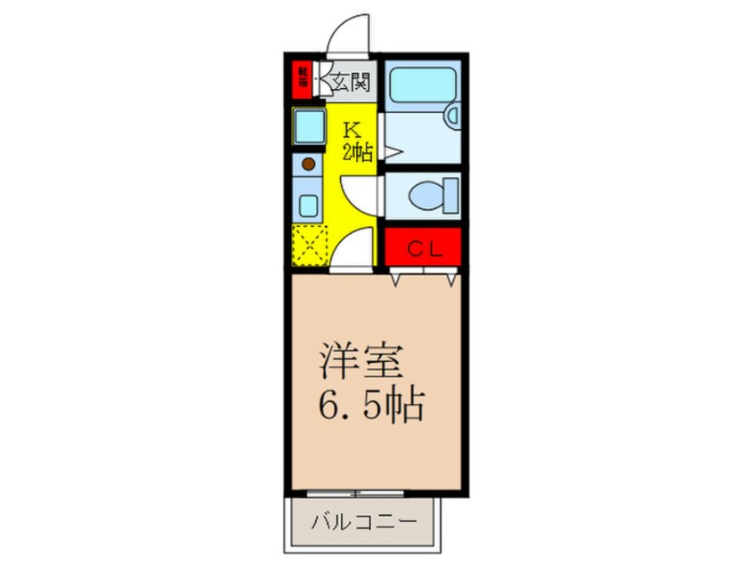 間取図 ヴェルデ城南