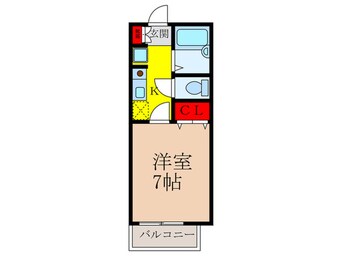 間取図 ヴェルデ城南