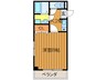 ＭＳコ－ト 1Kの間取り