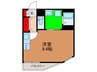 ＷｉｎｄＢｅｌｌ出口 1Rの間取り