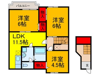 間取図 ベルフィオレ