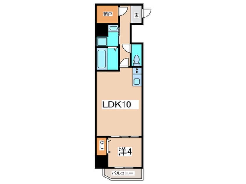 間取図 ｸﾞﾗﾝﾊﾟｼﾌｨｯｸ帝塚山innovation