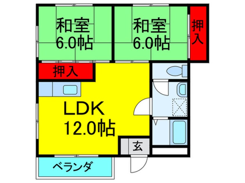 間取図 ＫＨＤ香里