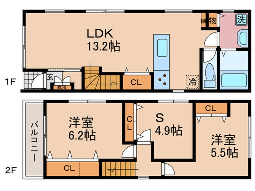 間取図 レアー