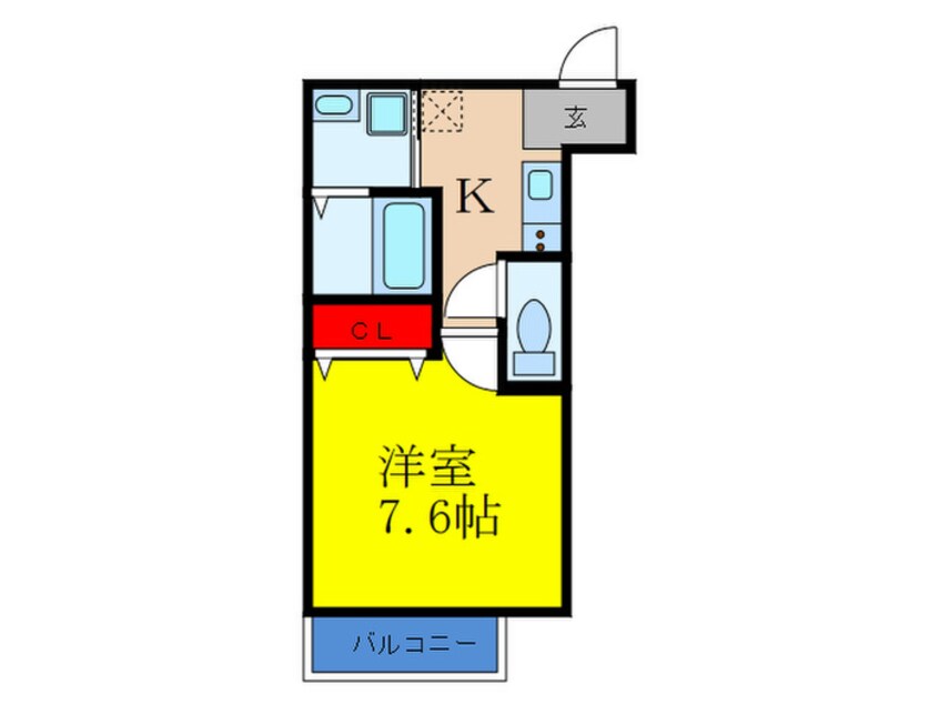 間取図 フジパレス瑞光駅南