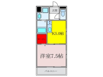 間取図 グランヴェール緑地
