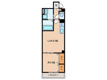 間取図 クリエオーレ南新町