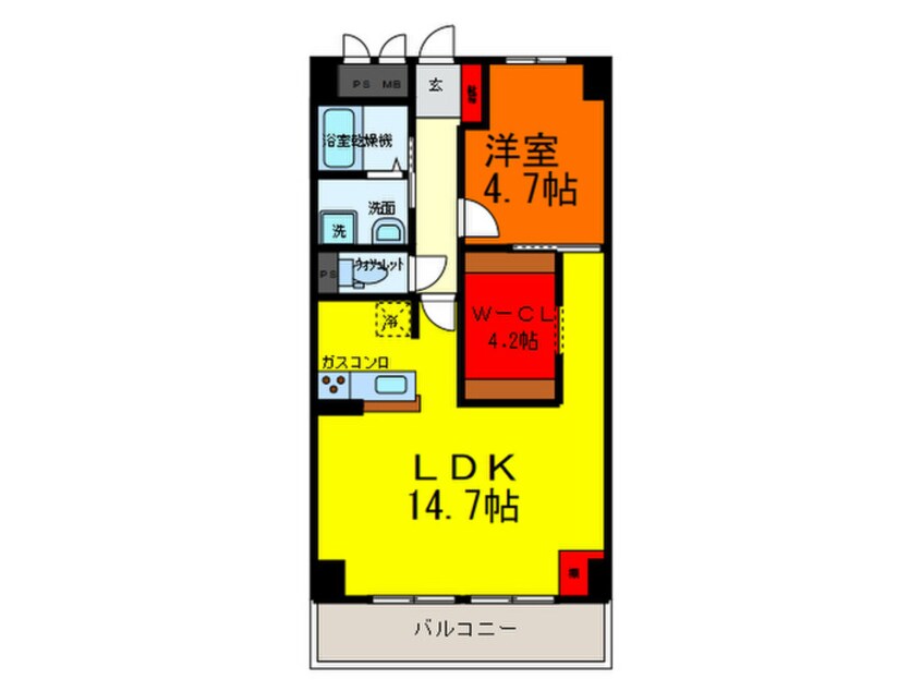 間取図 若草ハイツ