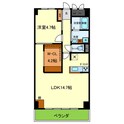 若草ハイツの間取図