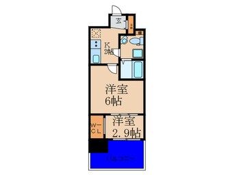 間取図 SERENｉTE福島ｓｃｅｌｔｏ