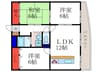 グレーヒル嵐山 3LDKの間取り
