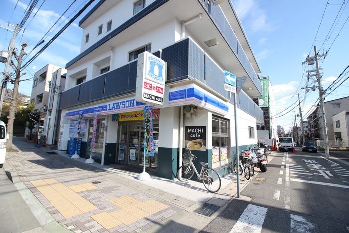 ローソン(コンビニ)まで300m プリマヴェ－ラ甲南山手