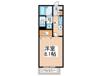 間取図 フローレスハタ