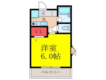 間取図 シャンブル南春日丘