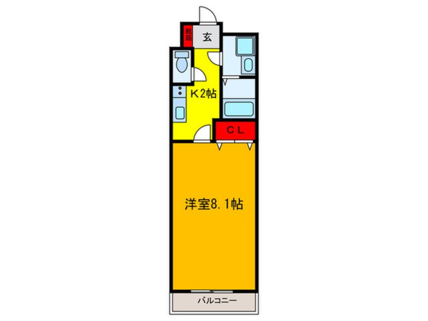 間取図 パーク賀永