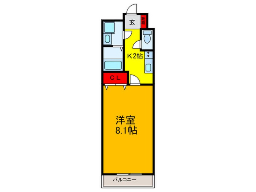 間取図 パーク賀永