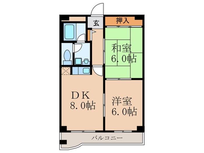 間取り図 ロイヤル現代