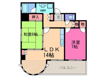 間取図 ブランシャト－高津