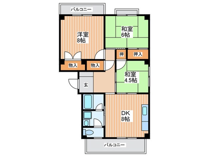 間取り図 エクセル宮本