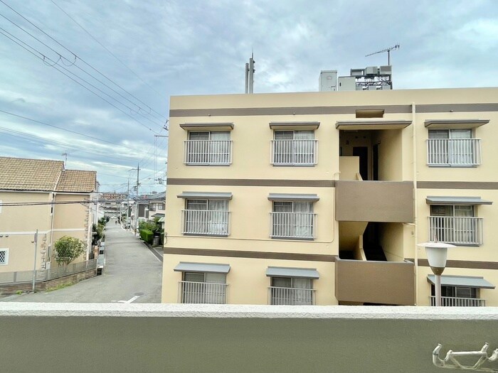 室内からの展望 プレジオ王塚台