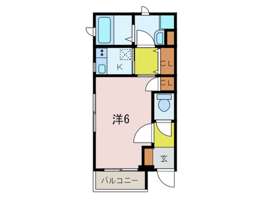 間取図 グランメール鷹取