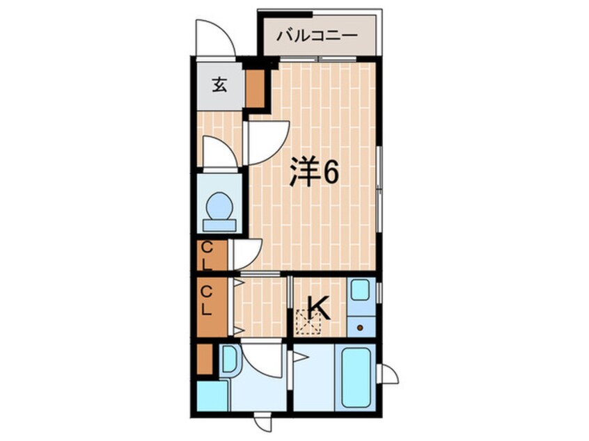 間取図 グランメール鷹取