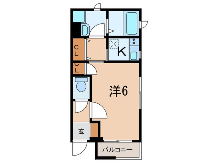 間取図 グランメール鷹取